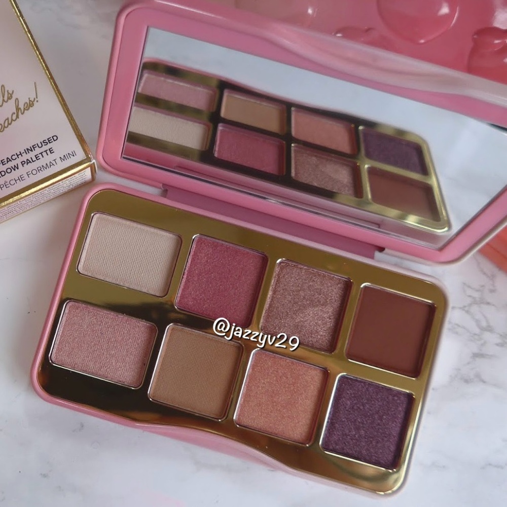 Too Faced Tickled Peach Bite-sized Peach Infused Eye Shadow Palette